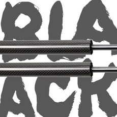 보닛 쇼바 호환 본네트 쇽업쇼바 댐퍼 리프트 포드 이스케이프 MK4 2020 후드 댐퍼-포드 쿠가 가스 스트럿 바 프론트 수정 스프링 쇼크 업소버, Black carbon fiber