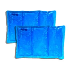 슬로시 가정 병원용 냉온찜질팩 아이스팩 얼지않는 보온보냉 젤팩 3단, 2개