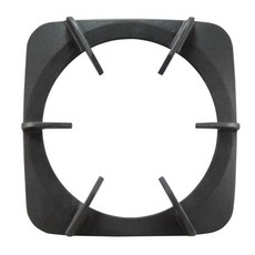 櫻花sakura 瓦斯爐爐架 鑄鐵方爐架(230X230MM)適用, 1個, 黑