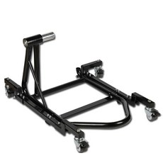 바이크 스탠드 리프팅 정비 타이어 고정 스쿠터 거치대, 이동식 싱글 크랭크 스타트업 스탠드, 기본 모델명/품번