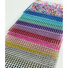 큐빅스티커 비즈 보석 반짝이 스티커 공예 장식 데코 탑꾸 만들기 재료 4mm, 1개, 큐빅스티커4mm-아이보리실버