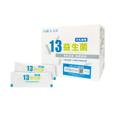 福爾13益生菌 凍乾技術 粗顆粒粉 半乳寡糖 奶素可用, 1個, 50份