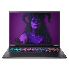 에이서 2025 니트로 16S 라이젠 AI 라이젠 AI 300 시리즈 지포스 RTX 5060, 블랙, 1TB, 32GB, Free DOS, AN16S-61-R96T