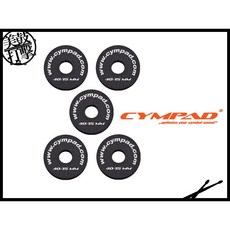 Cympad Optimizer 優化黑色銅鈸毛氈 【美鼓打擊】, 1個