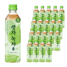 웅진 생차 녹차, 500ml, 20개