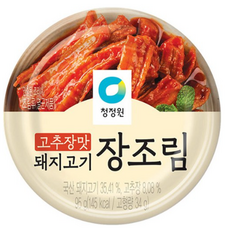 대상 청정원 고추장맛 돼지고기 장조림, 95g, 9개