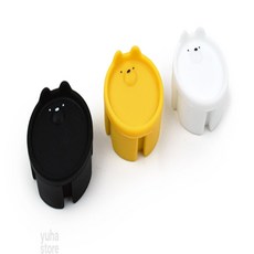 서락 곰돌이 콘센트 구멍 덮개 홀커버, 까망