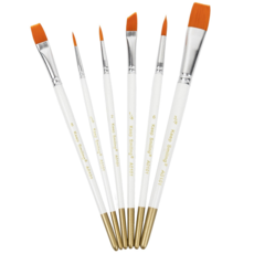 킵스마일링 시토닉 유화 아크릴화 붓 6종, 1세트