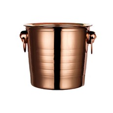 스테인레스 스틸 얼음 양동이 두꺼운 샴페인 와인 맥주 쿨러 파티 KTV, 로즈 골드, S