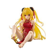 【616toys】 TAITO (不挑盒況)PVC人形 出包王女 Desktop Cute 金色暗影 漢服ver., 1個