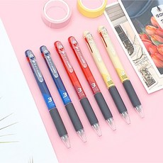 올드림 마이펜 국제특허제품 세이프티클립 3색 볼펜 0.5mm, [3210541]네이비/타