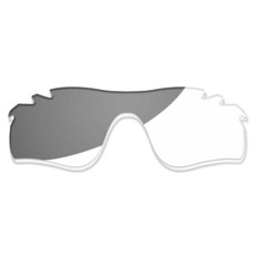 LenzProse 오클리 RadarLock Path 통기성 OO9181 선글라스용 1.5MM 편광 교체 렌즈 긁힘 방지 | 완벽한 핏 105743, 투명에서 검은색 포토크로믹 비편광-1.5mm