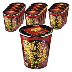 明星食品 Charumera宮崎辛麵, 12入