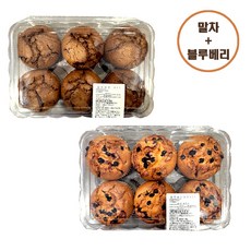 코스트코 말차 머핀 + 블루베리 머핀, 1.008kg, 2개