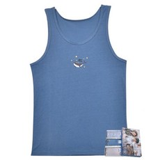 땀흡수가 좋은 100프로 순면 바다나라 남아 런닝 3매입 SN2202-0010 (Araium)