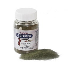 둘픽 구피치어사료 구피전용사료 구피푸드 열대어사료 45g, 2개