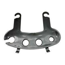 HAIMINGJUN 5갤런 페인트 버킷용 브러시 거치대 페인트 버킷 걸이 자동차 액세서리 보관함 브러시를 쉽게 걸 수 있는, 검은색, 17.5cm x 3cm x 13.5cm, 플라스틱