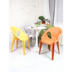 포차 행사용 의자 파라솔 야외 편의점 포장마차 팔걸이 A. 젖을 섞은, C. 오렌지 레드