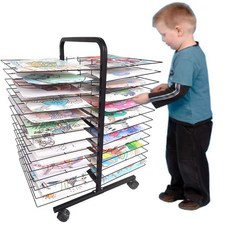 지류 정리함 스케치북 수납장 도면 그림 건조대 단면, 1개