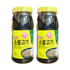 오뚜기 소불고기 큰양념 2 장조림 감자조림 양념, 840g, 1개