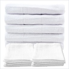 식당행주 식당용 물수건 미니행주 면행주 극세사걸레 작은행주, 10개