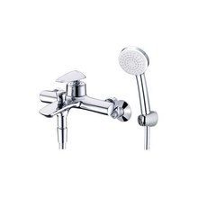 凱撒CAESAR 沐浴龍頭組S813C系列 黑色金色紅色原色 淋浴組 花灑組 蓮蓬頭 沐浴 淋浴水龍頭, 1個, 原色