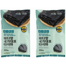 대한물산 완도 건다시마, 2개, 200g