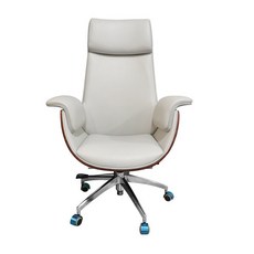 詩季木歌老闆椅可躺牛皮真皮椅辦公椅大班椅時尚電腦椅傢用辦公椅 K3SP, 西皮老闆椅