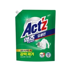 액츠 퍼펙트 딥클린 액체세제 일반드럼겸용 리필 2.2L, 1개