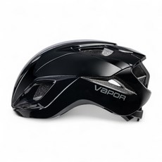 VAPOR 아시안핏 초경량 에어로 헬멧, 글로시블랙, 1개