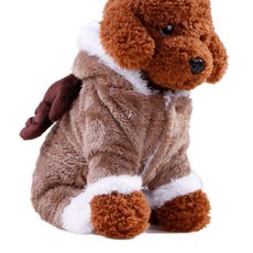 강아지 크리스마스옷 루돌프 사슴 옷 후드 티셔츠 코스프레