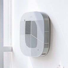 콤마 공기청정기 로브 (벽걸이형) 안방 아이방 소형, 니트그레이