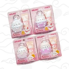 몰랑 립밤 귀여운 캐릭터 보습 입술케어 휴대용 틴트 립글로스 데일리 립제품