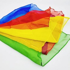 Blendo 실크 매직 트릭 4 색 실크 하나의 스카프 Magia 액세서리 무대 닫기 환상 특수 효과 정신주의 소품