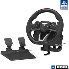 호리 HORI 레이싱 휠 에펙스 for PlayStation PC 겸용 일본제, 1세트, 유선 연결