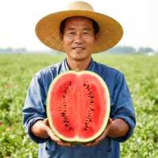 고당도 과즙팡팡 함안 하우스 꿀수박, 1개, 3kg