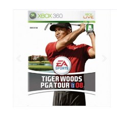 XBOX360 타이거우즈 PGA투어08 중고 정식발매 A급 엑스박스