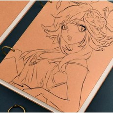 素描本, 素描本(1入2本, 1個, 1片