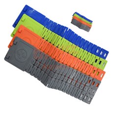 [마누상점] 안전각반발목밴드 건설현장안전용품 안전물품 안전각반 발목밴드 발목아대 1쌍, 오렌지