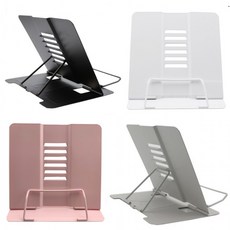 책받침대 각도조절 독서대 북스탠드 책거치대 책지지대 북스토퍼 독서거치대 책스탠드 북홀더, 블랙