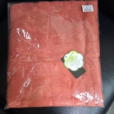 SUPER ITALY 五角星純棉毛巾組 12條入 34x75公分 柔軟舒適, 1個, 浴巾磚色（紅）88069