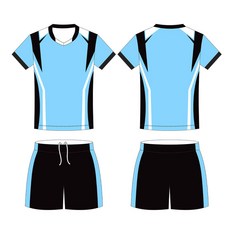 運動套裝 排球服裝 男女款定製 大學生比賽 訓練速幹隊服 透氣 班服 比賽隊服, 6501藍色-光板不印製,L, 6501藍色