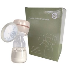 電動吸奶器 嬰兒哺乳器 智能便攜式, 1個, 粉色【附贈鴨嘴閥/氣缸/喇叭罩】