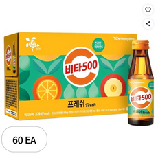 비타500 프레쉬, 100ml, 60개입