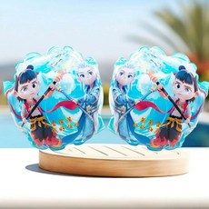 兒童游泳手臂圈/浮袖/浮力臂環-游泳裝備/初學者適用, 哪吒敖丙, 1個