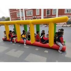 삼각 사다리 에어바운스 운동회 장애물 체육 징검다리, F. 네이비 블루