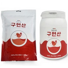 세정 청소 물때제거 섬유유연제 천연세제 국산 구연산 1kg 탄냄비, 구연산1000g(리필)