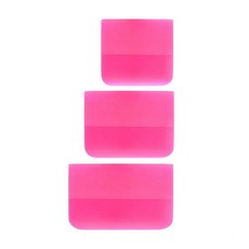 락모터스 PPF스퀴지 우레탄 헤라 작업도구 PPF헤라 고무헤라 셀프시공 랩핑 DIY용, 핑크, 1개