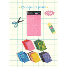 콜라주 아트 페이퍼 typeB _ 기록을 위한 콜라주 색종이