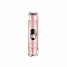 女士雙頭電動刮毛器 乾濕兩用, 粉色, 1個